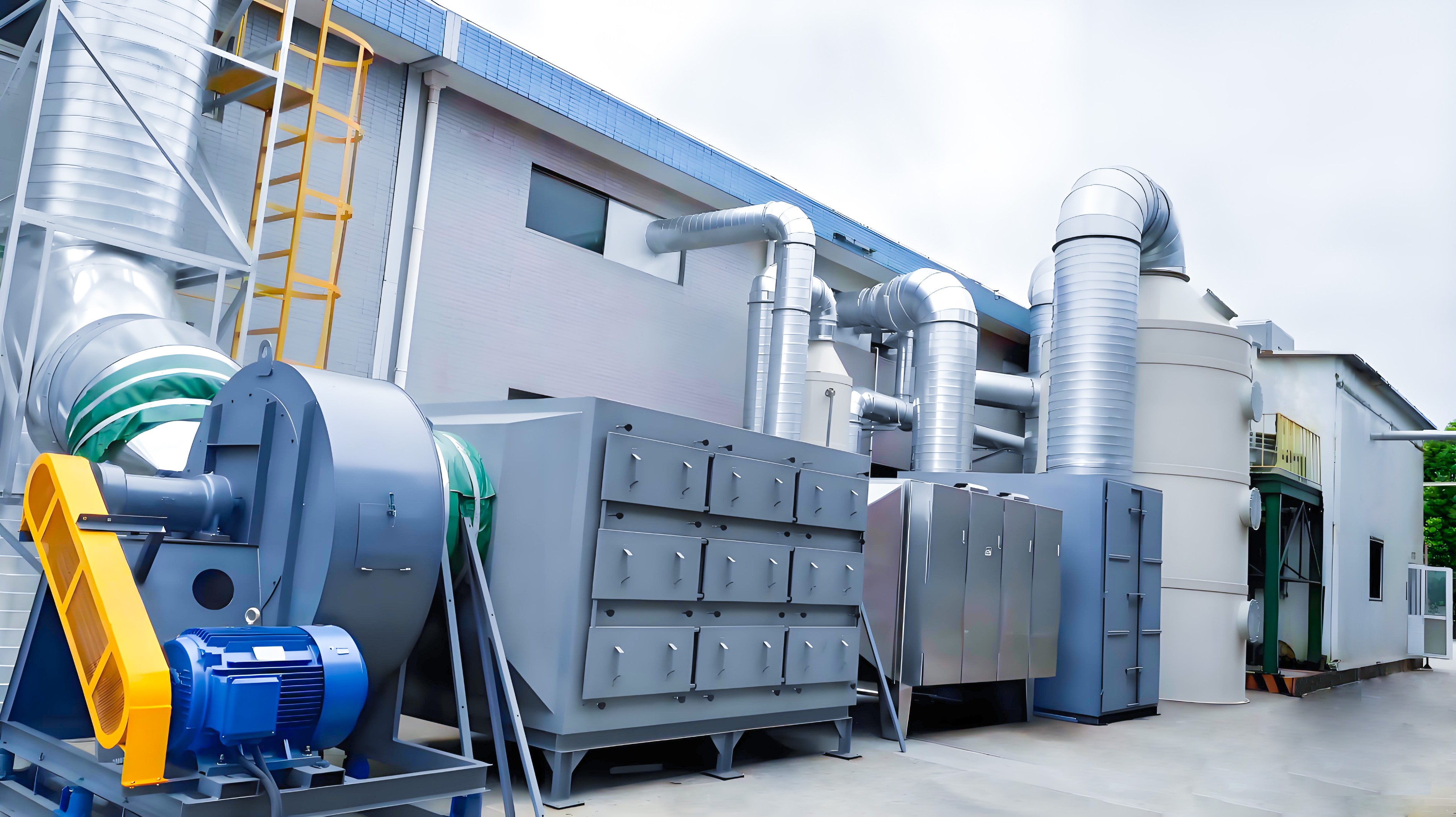 噴淋+除霧過濾系統